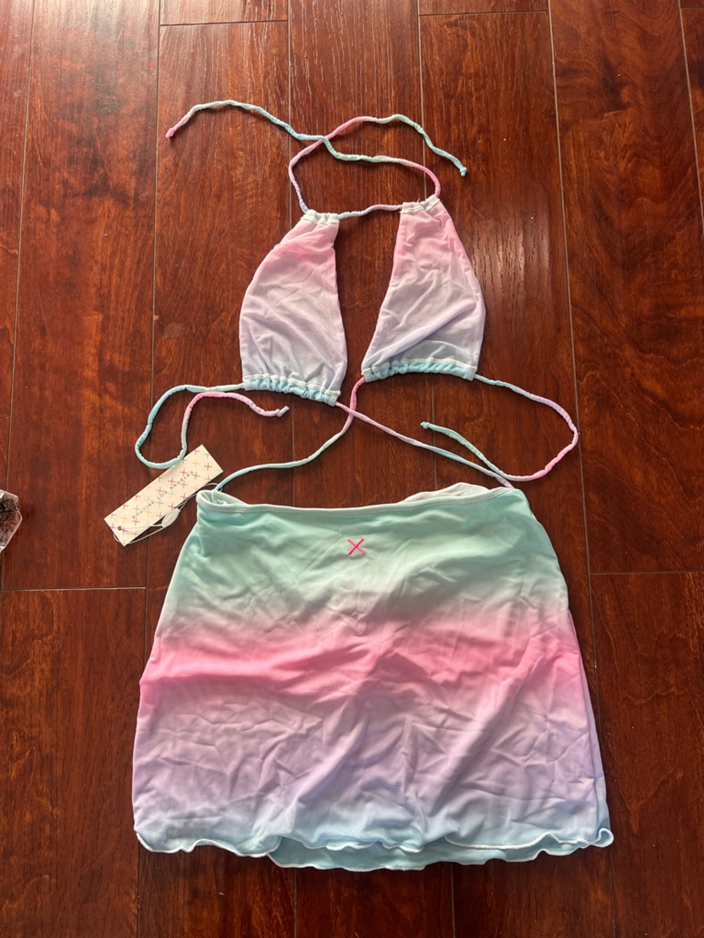NWT Boutine LA Mesh Bikini Top Dress in Size Medium